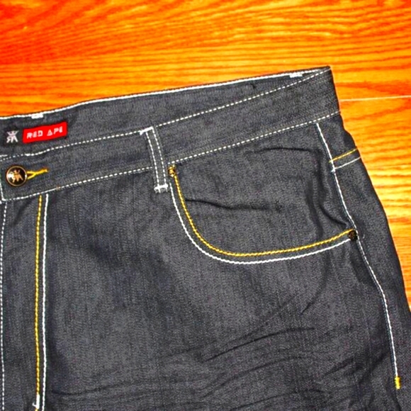 Red Ape Relaxed Fit Dark Wash Jeans | Big & Tall Comfort Denim | Size 48x33 | NW - Picture 6 of 14